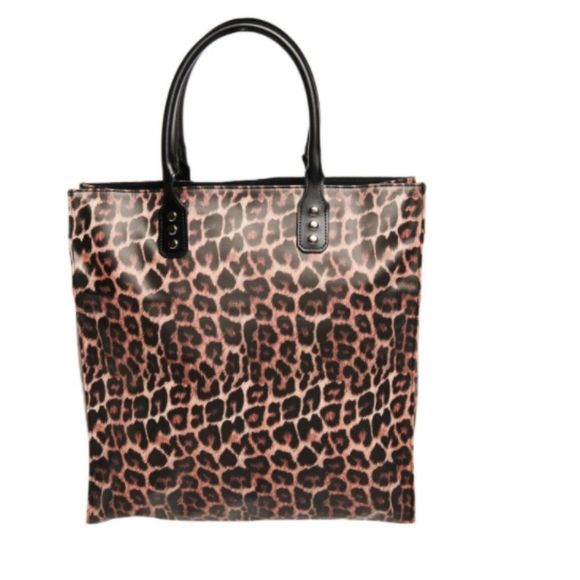 🌸 I AM GIA Tote Bag - Bria Tote - Leopard Print - NWT - Picture 2 of 7